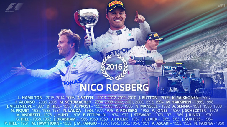 Οι 33 πιλότοι που έχουν κερδίσει πρωτάθλημα στη Formula 1